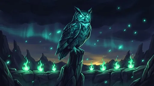Night Count card art