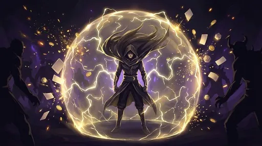 Static Spark card art