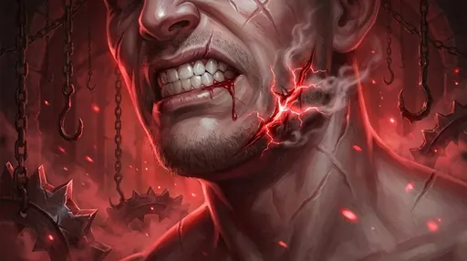 Grit Teeth card art