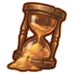Hourglass deck icon